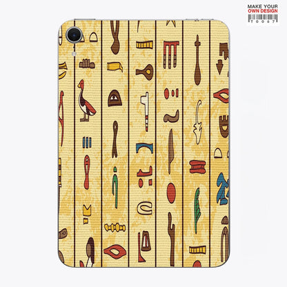 For iPad Pro 13 11 M4 Pro 12.9 2018 Mini 6 7 Full Cover Colorful Back Film Covers Decal Skin Protector Sticker