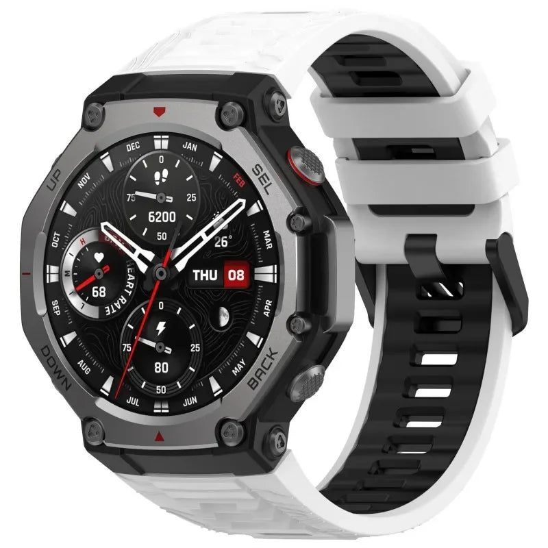 Silicone Strap For Amazfit T-REX3 A2322 Smart Watch Replacement Sports Band For Huami T Rex3 Correa Bracelet Belt