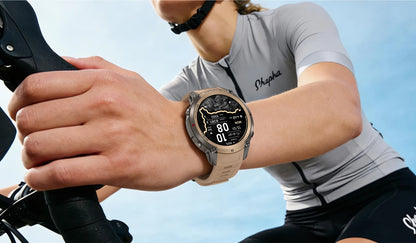 2026 Military Satellite Offline Map GPS Smart Watch Men 1.43''AMOLED Bluetooth Call Compass 5ATM Waterproof 170+Sport Smartwatch