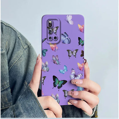For Vivo V19 Phone Case vivoV19 Back Cover Soft Silicone Sweet Painted Cartoon Shell Capa Lovely Printed Protective Coque Cases
