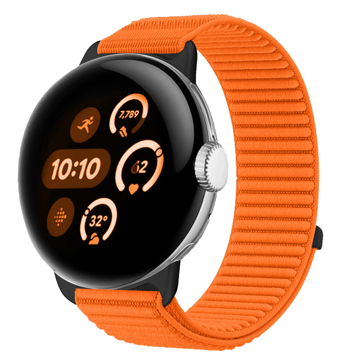 Nylon Loop Strap For Google Pixel Watch 5/4 41mm/45mm Sport Comfortable Wave Bracelet Wristband For Google Pixel Watch 3/2 Belt