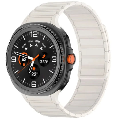 Silicone Strap For Samsung Galaxy Watch 8 40mm 44mm Magnetic Bracelet Accessories Wristband For Galaxy Watch 8 Classic 47mm Belt