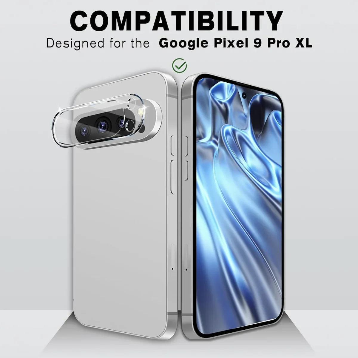 2PCS Anti-Spy Tempered Glass Screen Protector And 2PCS Camera Lens Protector for Google Pixel 6A/7A/8A/8Pro/9A/9Pro XL/10Pro XL
