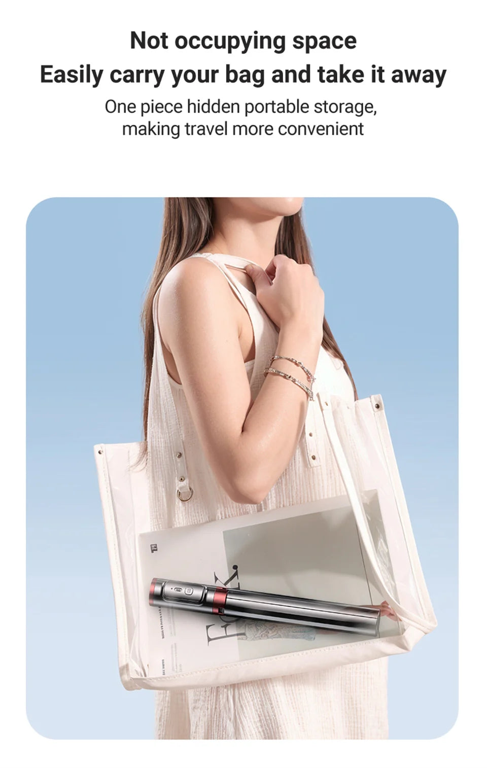 Selfie Stick 1.1 M Ultra Long Stretch Portable Phone Holder Integrated Design Bluetooth Remote With Fill Light Tripod Stand For