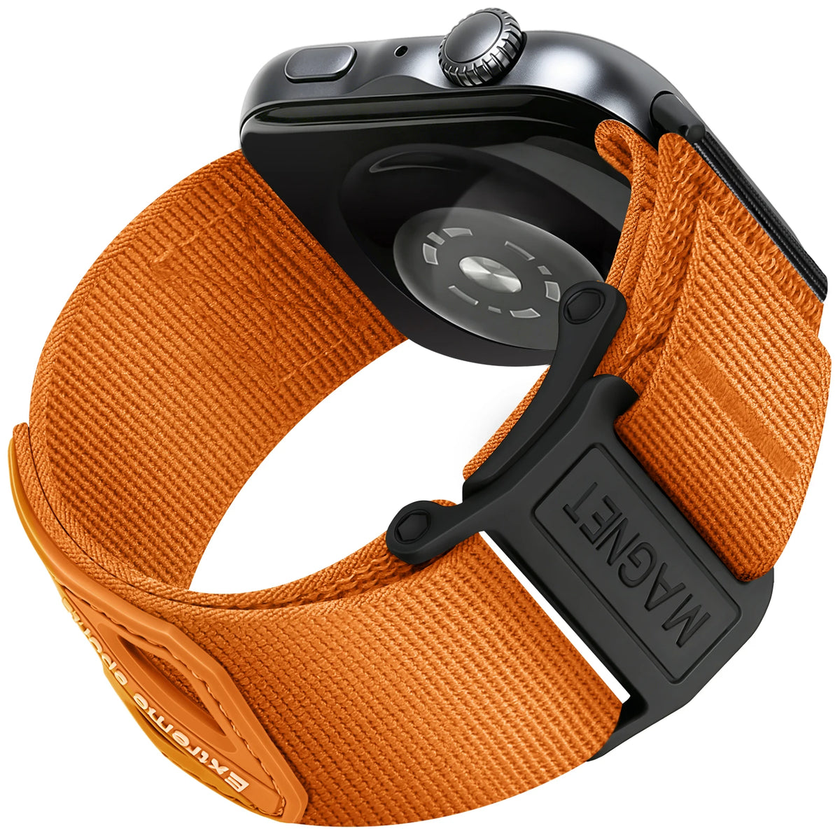 Nylon Magnetic Strap Compatible with Huawei Watch Fit 5/4/3, Nylon Loop Band for Fit 5/4/3 Pro, Outdoor Sports Watch Band