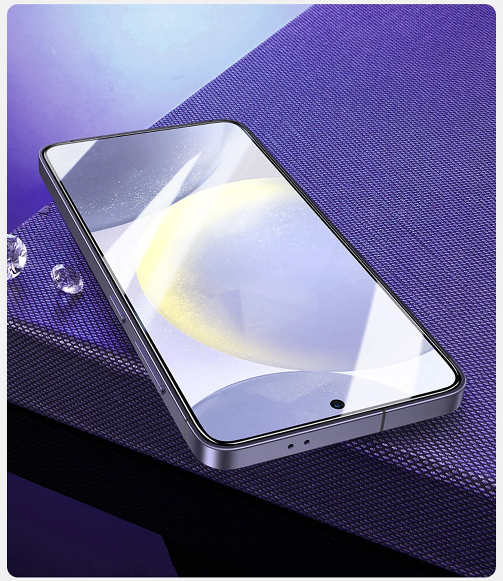 SmartDevil Dust-free Tempered Glass Film for Samsung S26 Ultra HD Clear Screen Protector for Samsung S25 S24 Anti-fingerprint