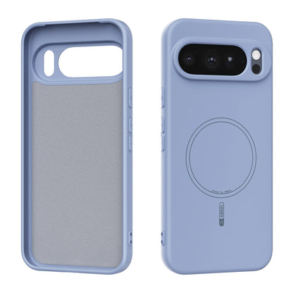 for Magsafe Magnetic Liquid Silicone Case for Google Pixel 11 10 Pro XL 10ProXL All Around Protect Wireless Charge Soft Cover
