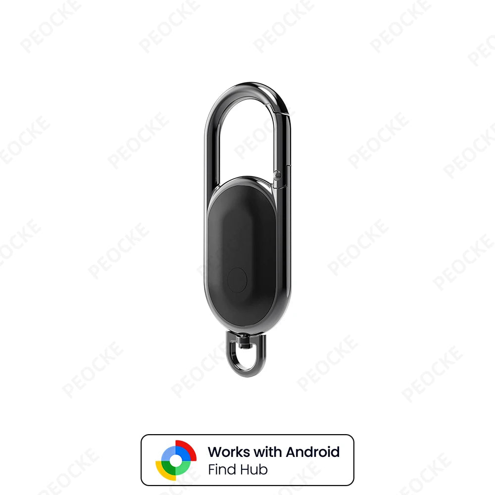 1-4 Pack Android Alternative to AirTag Smart Keychain Tag Anti-Lost GPS Tracker Bluetooth Locator Works With Google Find Hub