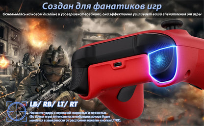 Wireless For XBOX Controller, XBOX ONE Series S/X Console/PC Gaming Gamepad Keys Programming 6 Axis Gyro Turbo Function Win 7/10