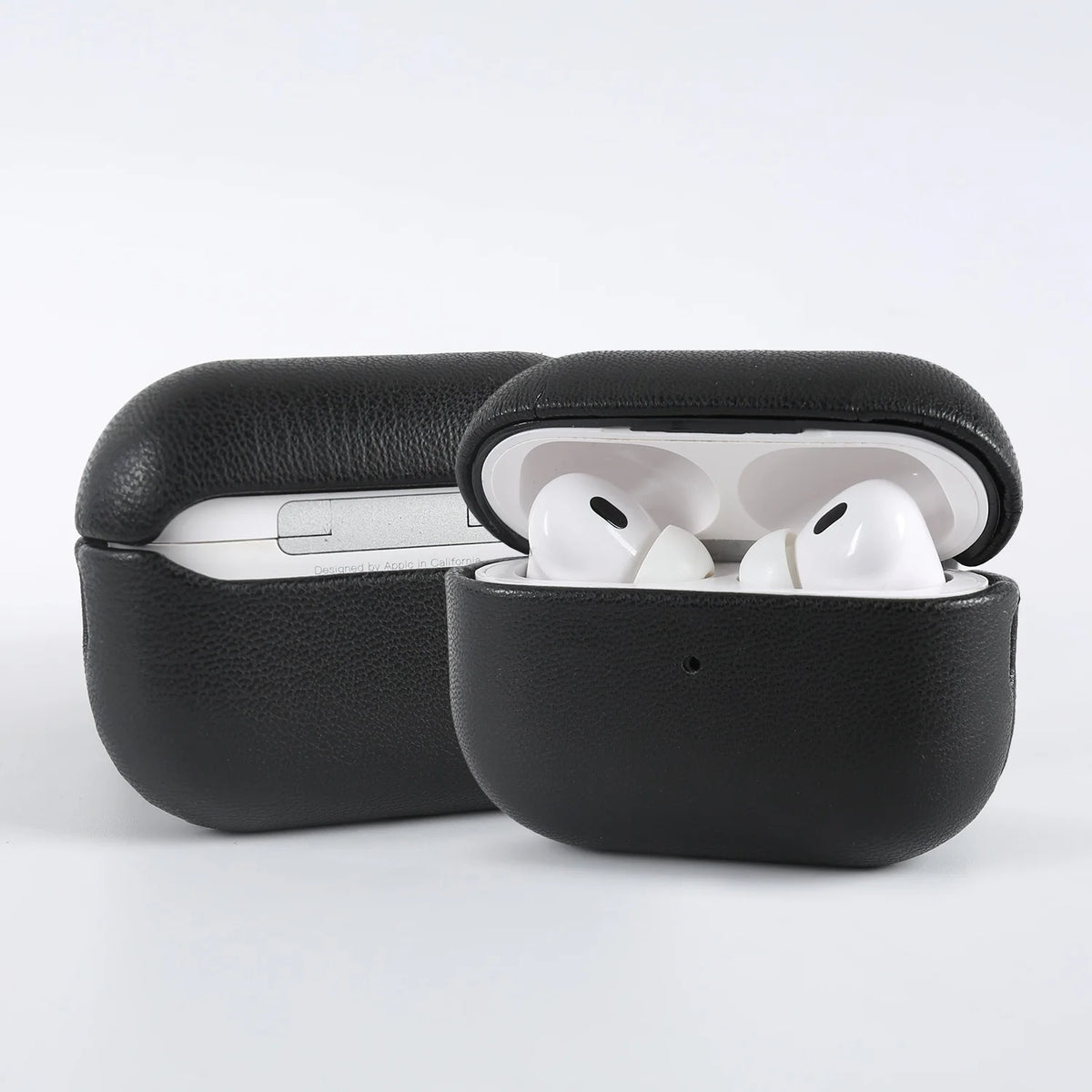 Biobased Eco-Friendly Leather Case For Airpods Pro 3 Airpods4 5 Wireless Earphone Box Headphone Bluetooth Hard Protective Cover