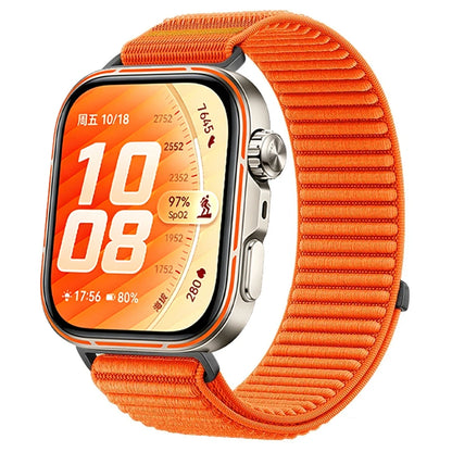 Official Nylon Braided Strap for Huawei Watch Fit 5/5 Pro Breathable Bracelet Watchband Huawei Watch Fit 4 Pro/4/3 Accessories