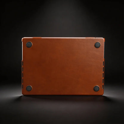 Laptop Genuine Leather Case for Macbook Air 15 A3448 M5 Pro 16 A3428 A3429 Pro 14 A3426 A3427 Air 13 A3449 M5 2026 Cover Cases