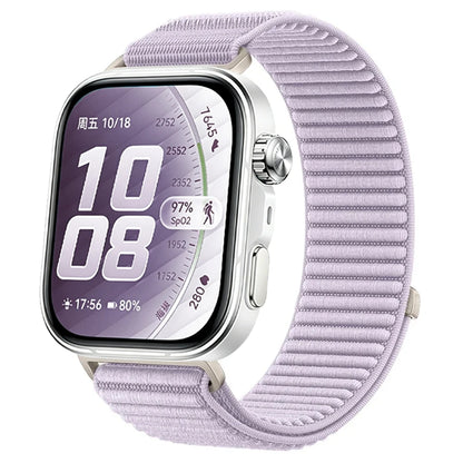 Official Nylon Braided Strap for Huawei Watch Fit 5/5 Pro Breathable Bracelet Watchband Huawei Watch Fit 4 Pro/4/3 Accessories