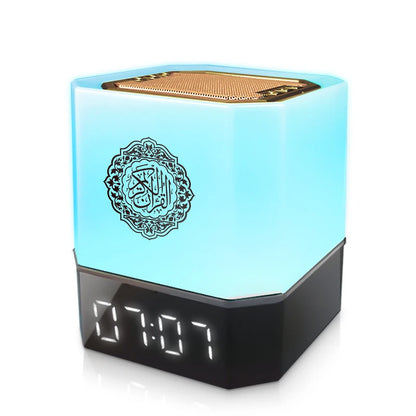 Quran Islam Arabic Muslim Azan Clock Koran Night Light Lamp Bright Portable Bluetooth Speaker Wireless Ramadan Arab Islamic Holy