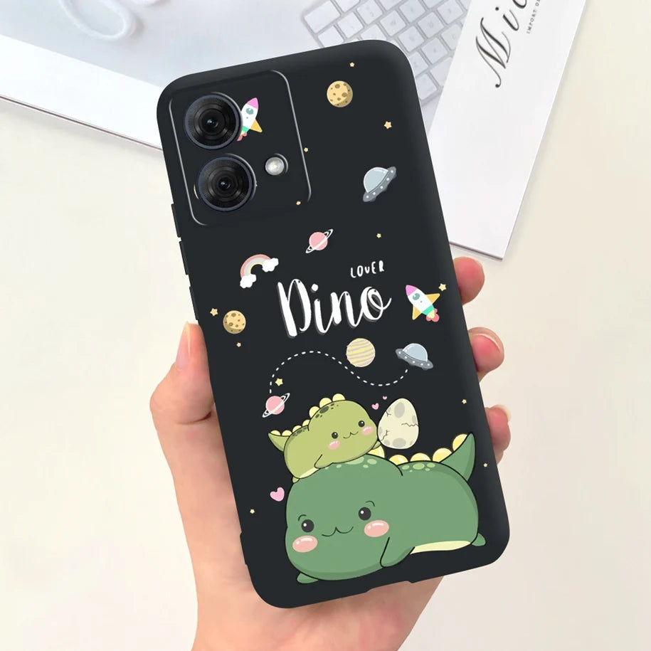 For Motorola Moto G54 Case Moto G84 Phone Cover Cute Astronaut Slim TPU Soft Silicone Funda For MotoG54 MotoG84 5G XT2343-1 Capa