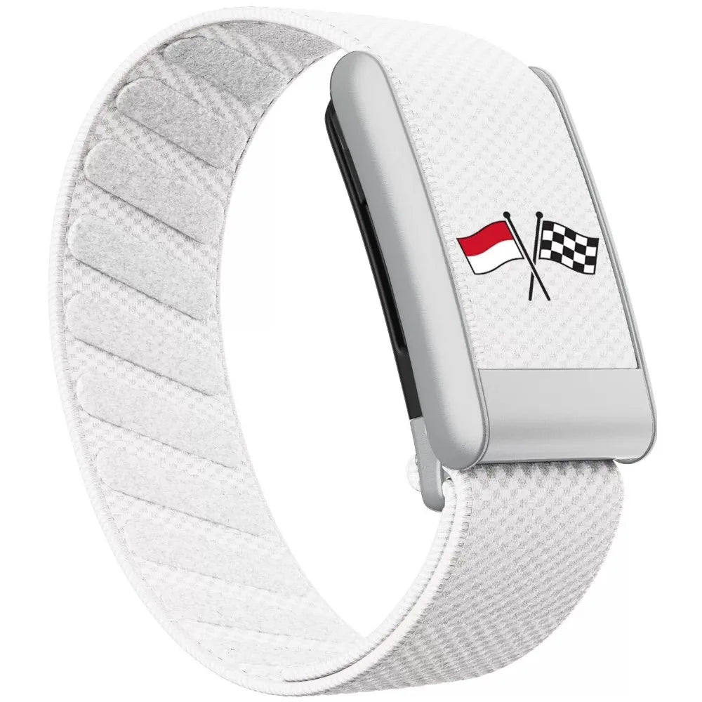 For WHOOP 5.0 MG Nylon Woven Printed Strap Pattern Replacement Wristband Sport Fitness Tracker Band