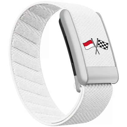 For WHOOP 5.0 MG Nylon Woven Printed Strap Pattern Replacement Wristband Sport Fitness Tracker Band