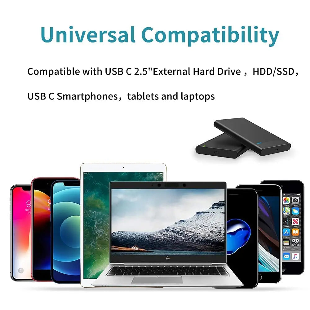 CableCreation 60W USB A to Type C Cable USB3.2 Gen2 10Gbps Data Cable 3A Fast Charging for External SSD Galaxy S24 iPhone 16