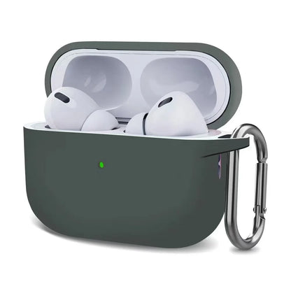 For AirPods Pro2 Case Silicone Earphone Cover For AirPods Pro 2 2nd Generation Cases Headphone Coque Protective Sleeve With Hook