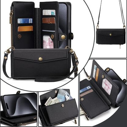 Wallet Flip Stand Leather Case For iPhone 11 12 13 14 15 Pro Max 6 6s 8 7 Plus X XS XR SE 2020 SE3 2022 Cover Crossbody-Bags