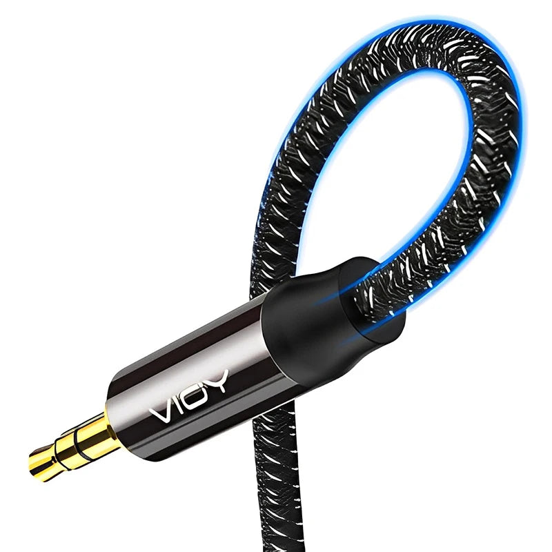 3.5mm AUX Stereo Audio Cable Male To Female Headphone Extension Cables for Earphone IPad Smartphone Tablet Media Player Etc