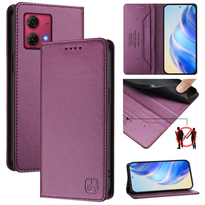 Magnetic Leather Wallet Flip Cover For Motorola Moto G84 G64 G54 G34 G24 G14 G73 G53 G23 G41 G31 G30 G20 Shockproof Phone Case