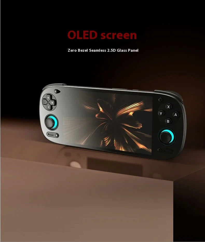 Retroid Pocket 5 Handheld Game Console RP5 Retro Games SD865 Android13 Joystick RGB Lighting Effect Active Cooling Gaming Device