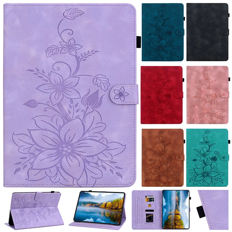 Leather Case for iPad Air 11 13 2024-26 iPad 5th 6th 7th 8th Gen iPad 10.9 2022 11th 2025 Pro 11 2024 9.7 2018 Mini 8 6 Shell