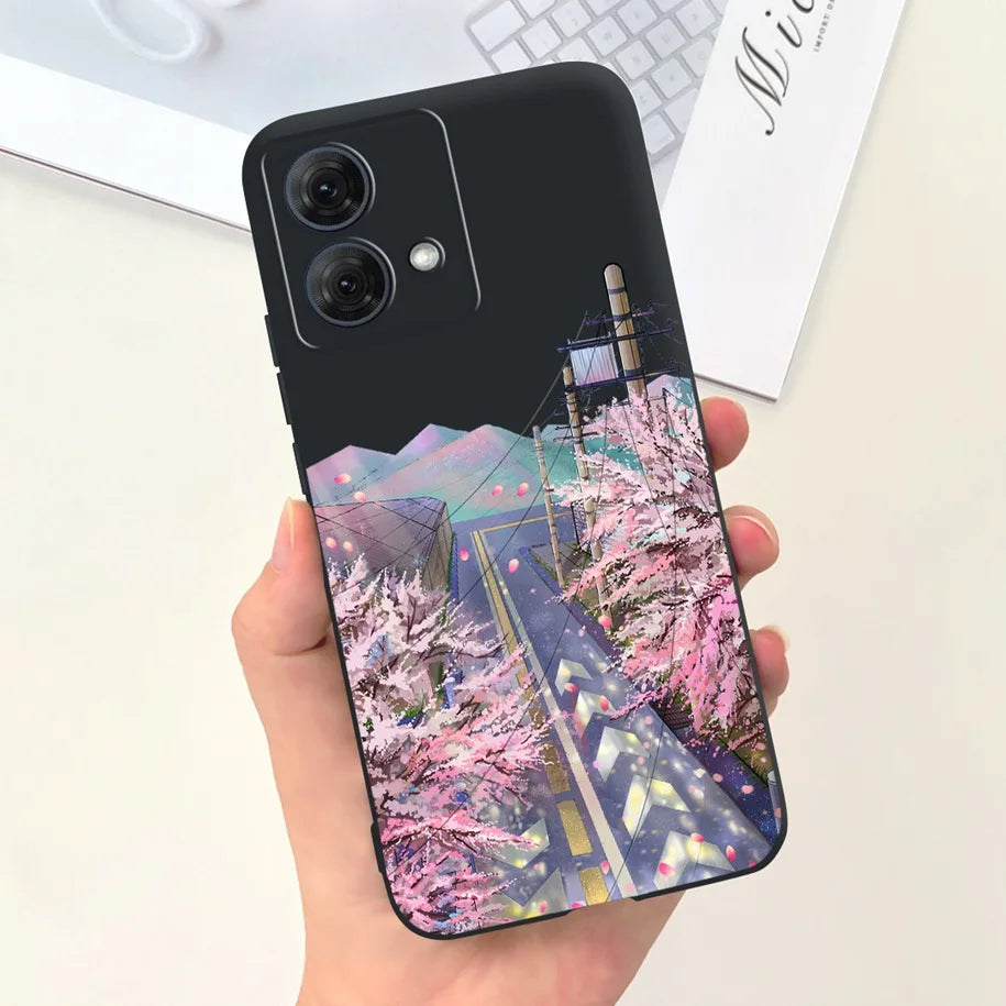 For Motorola Moto G54 Case Moto G84 Phone Cover Cute Astronaut Slim TPU Soft Silicone Funda For MotoG54 MotoG84 5G XT2343-1 Capa