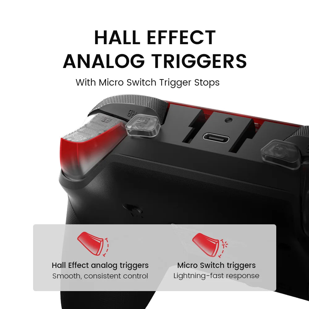 GameSir G7 Pro Wireless Controller for Xbox Series X|S, PC, iOS, Android with TMR Anti-Drift Sticks, Hall Effect Triggers, Charging Dock