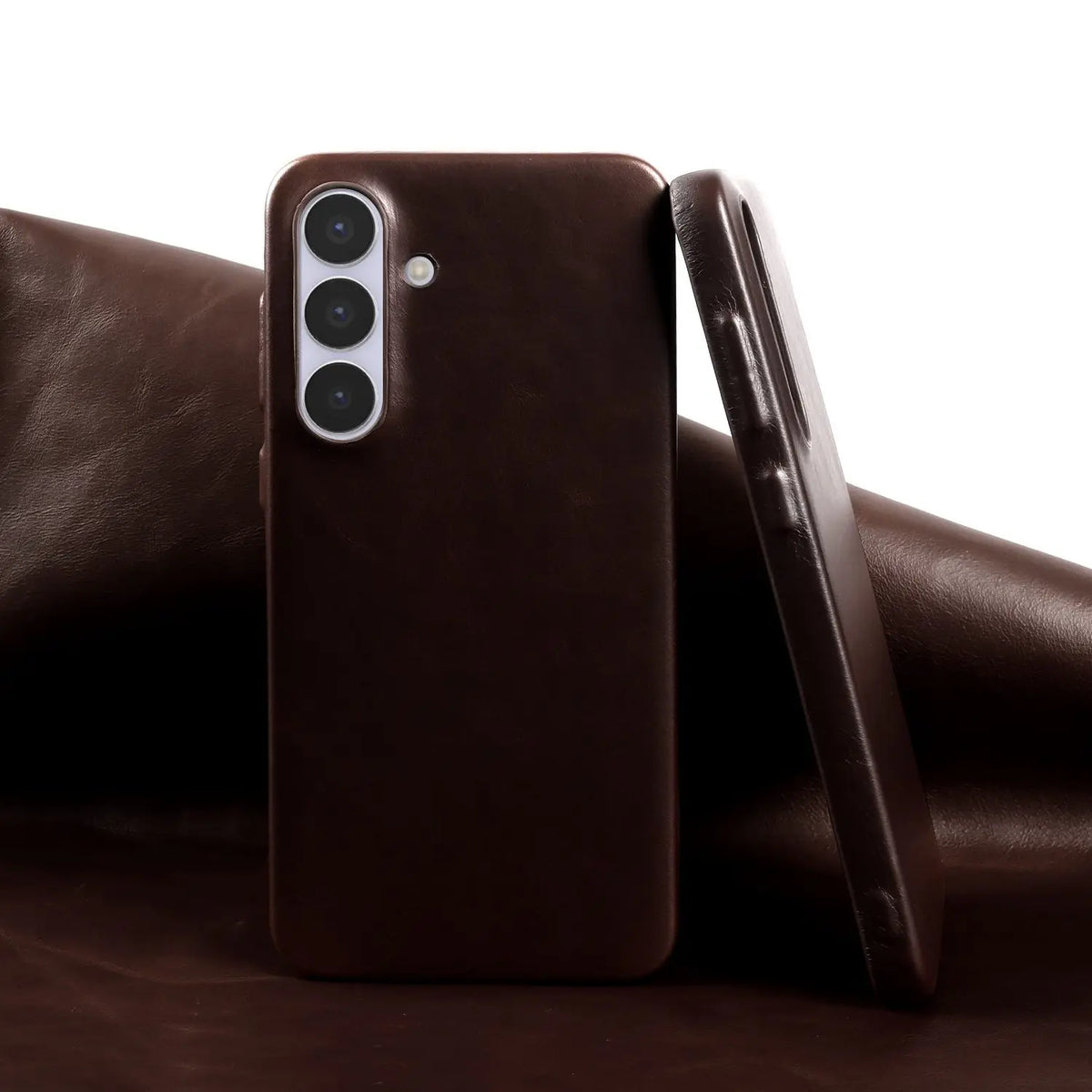 Retro for Samsung Galaxy S26 Ultra Case S25 S24 S23 S22 S21Luxury Genuine Leather Cases for Galaxy S26 Vintage Phone Back Cover