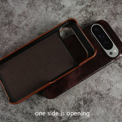 ZWW Genuine Leather Case for Google Pixel 10 Pro 9Pro 8Pro 6A 6Pro 7Pro Vintage Phone Cases Capa Back Coque Shell Carcasa