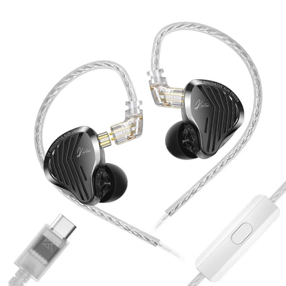 GK-KUNTEN Wired Earphones Flagship Single Motion In Ear Heavy Bass Fever HIFI High Quality Earphones