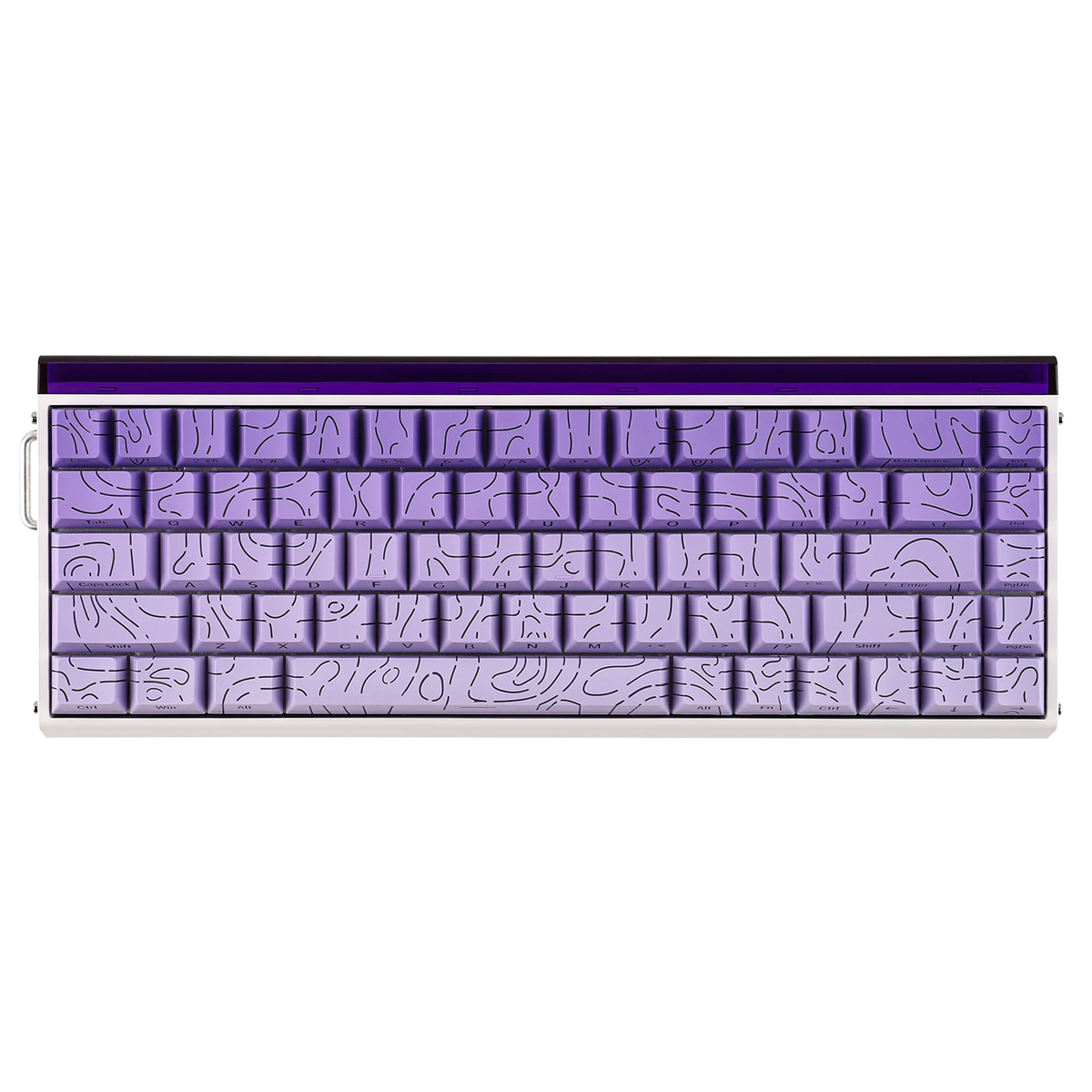 AULA Hero68 HE 65% ANSI US Layout Hot-Swap Wired Magnetic Gaming Keyboard 8kHZ Rapid Hall Effect Switch RGB Backlight Light Box