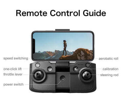 Aeri100 Drone with VR Optical Flow Positioning Brushless Motor HD Aerial Photography Dual Camera Remote Control Aircraft