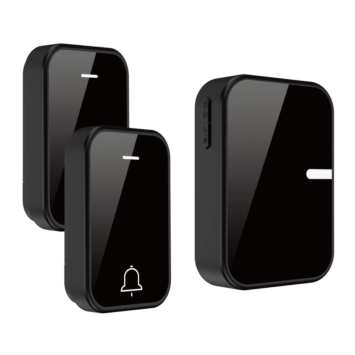 Acrylic Decoration Does Not Require Batteries Kinetic Energy Door Bell Household Waterproof Wireless Electronic Doorbell