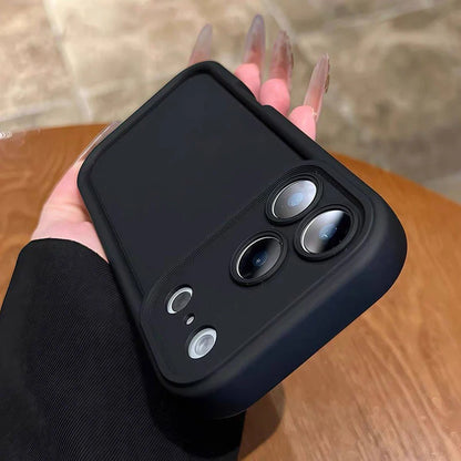 Camera Protection Candy Color Silicone Soft Case For iPhone 11 12 13 14 Plus 15 16 17 18 Pro Max XR XS X 7 8 Matte Bumper Cover