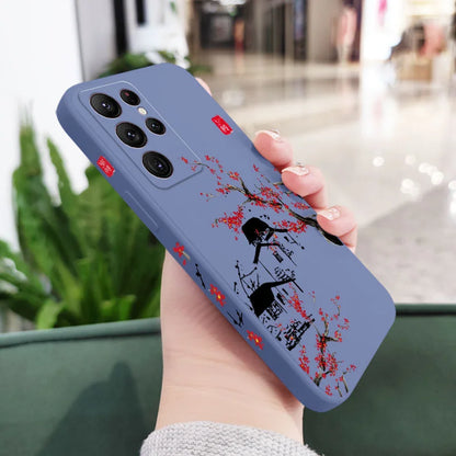 Field Wind Phone Case For Samsung Galaxy S25FE  S24 S23 S22 S21 S20 S10 S10E S9 Ultra Plus FE Note 20 Ultra 10 9 Plus Cover