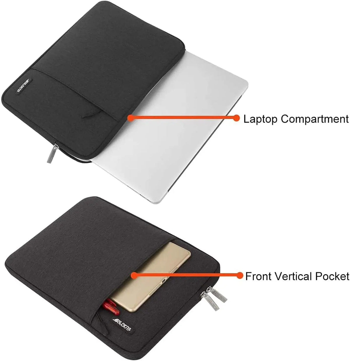 Laptop Sleeve Bag for MacBook Air Pro 11 12 13 14 15 16 inch M1 M2 M3 M4 HP Dell Asus Notebook Tablet Briefcase PC Case Cover
