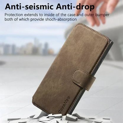 Magnetic 2 In 1 Detachable Flip Card Wallet Case For Magsafe Samsung Galaxy S26 S25 S24 S23 FE S22 S21 Ultra Note20 Plus A56 A36