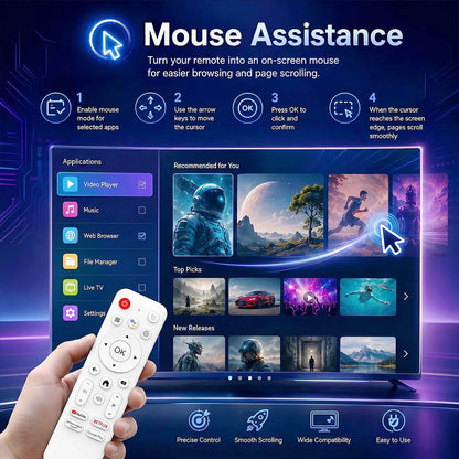 H96 MAX Android TV Stick Rockchip RK3518 with 2.4G Wifi 5G Wifi Dual 3518D 8GB 16GB 4K 3D HDR Voice Remote DC 5V 2A