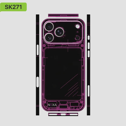 Custom Skin Wrap For iPhone 17 Air 17 Pro Max Sticker Back Film Protective Decal Side Frame Back Protector