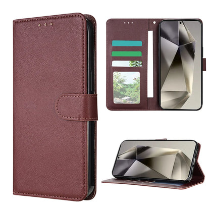 Wallet With Card Slot Magnetic Flip Leather Case For Samsung Galaxy S25 FE S24 Ultra S23 S22 S21 S20 FE S10 Plus S9 Card Bag