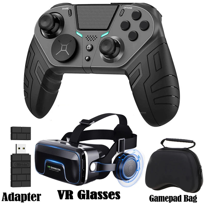 Controller For PS4 PS3 PS Playstation 4 3 PC Control Wireless Bluetooth Mobile Android TV Gamepad Gaming Game Pad Joystick Phone