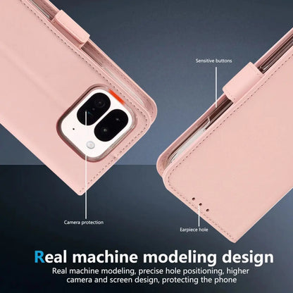 For Google Pixel 11 Pro Fold Case PU Leather Pattern Flip All Inclusive Phone Cover Fingerprint-Resistant Shockproof Bumper