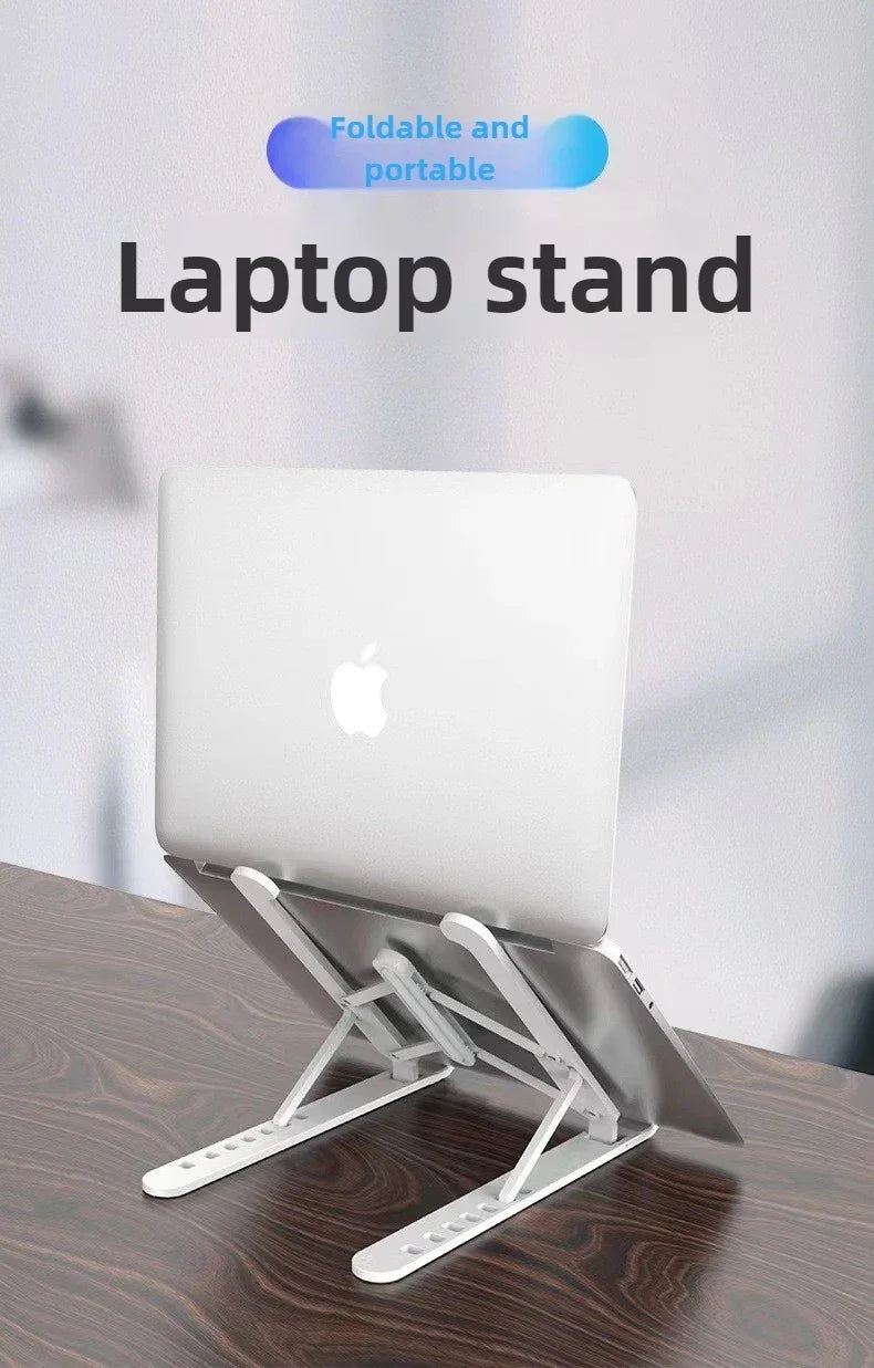 Tablet Stand Holder Folding Heat Dissipation Storage Lifting Adjustable Laptop Stand for Ipad