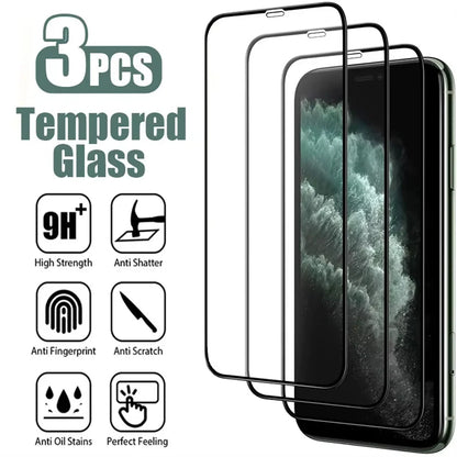 1-3PCS HD Tempered Glass For Google Pixel 10 Pro XL Fingerprint Unlock For Google Pixel 9A 8A 7A 6A 8 7 6 9 10 Screen Protectors