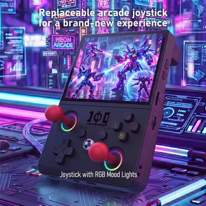 New Max2 Retro Handheld Game Console Linux System 4.5 Inch IPS Screen 64G/128G Portable Pocket Player Built-in 18000+ Games