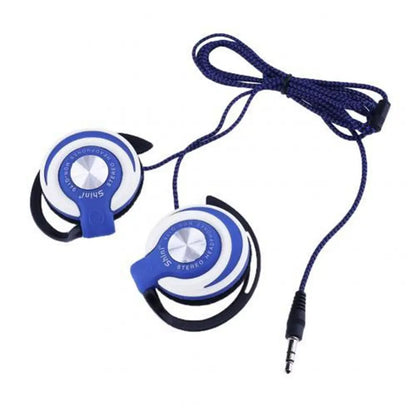 Sports Running FM and Over-ear for Phones/MP3/MP4 HIFI Stereo Wired Headphones Bass Headset Wired Earphone Ear Hanging