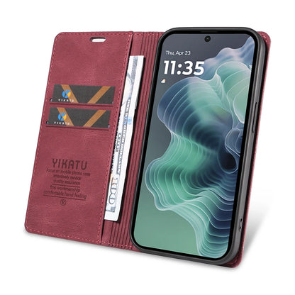 Leather Flip Case For Motorola Moto G86 G85 G84 G75 G56 G55 G54 G53 G04 G05 G14 G15 G32 G34 G35 EDGE 40 50 60 Neo Pro Fusion 5G